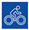 Cycling Trail Icon image